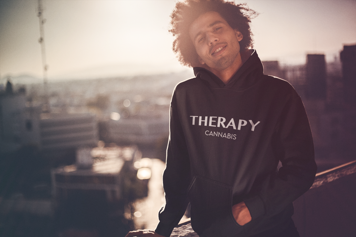 Therapy Cannabis Unisex Heavy Blend Hoodie Z